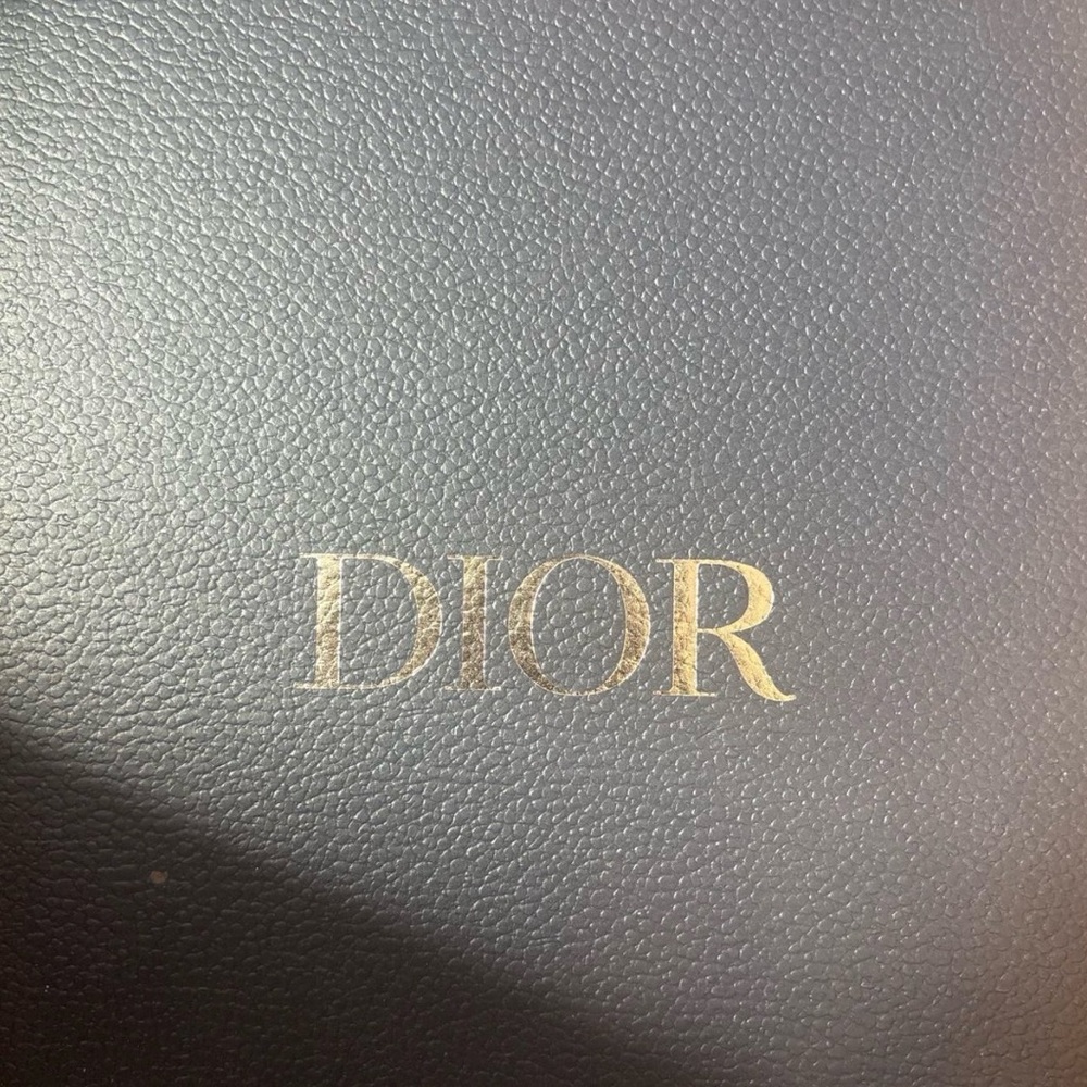 Dior Men's Black Mesh & Leather Chunky-Sole Sneakers with Cream Midsole - Picture 7 of 7